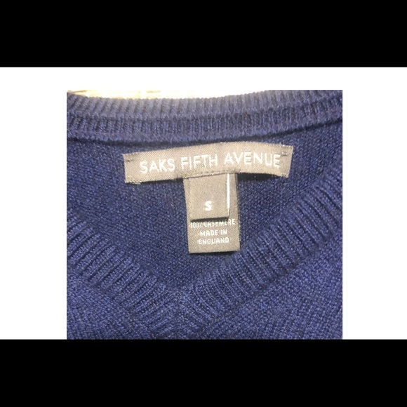 Cashmere blue sweater - Picture 3 of 3